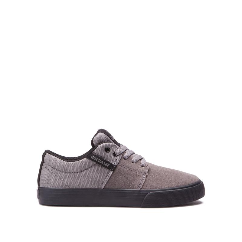 Supra STACKS II VULC Sneaker Low Kinder Grau Online Kaufen TQCZA2398